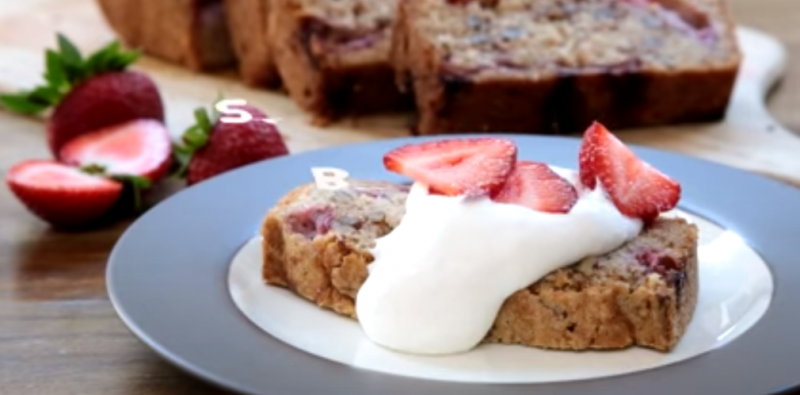 How to make the most delicious strawberry bread