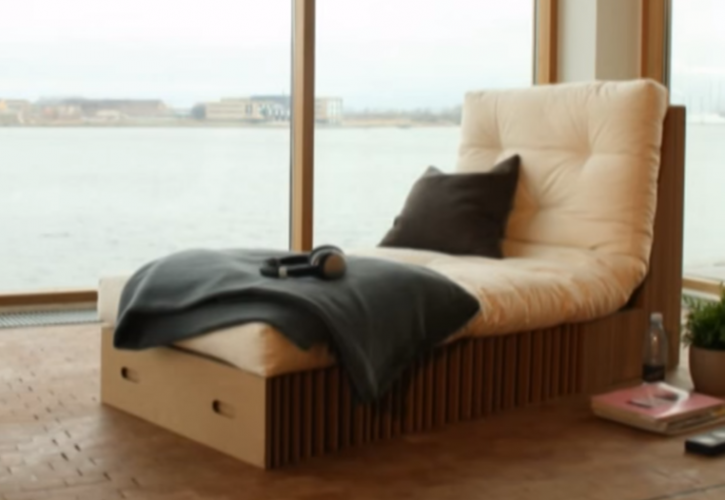 Furniture from cardboard