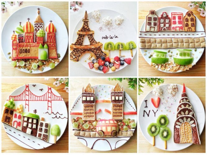 Egy étel művész Édesanya